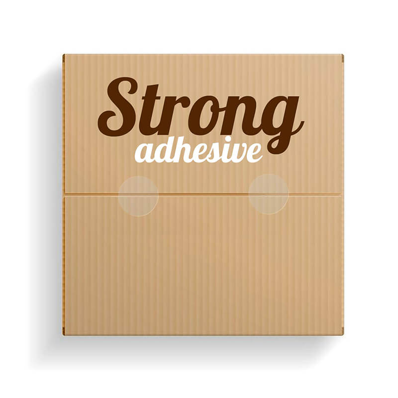 Crystal Clear Transparent Stickers, Round, 1.5-Inch, Self-Adhesive - 1000 Labels Per Roll