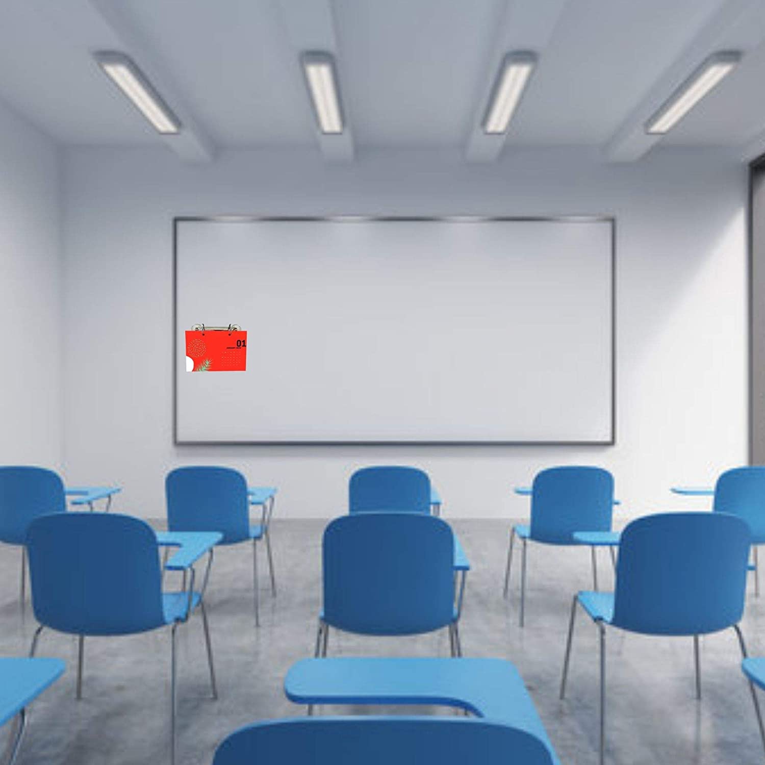 Magnetic 2 Ring Binder Locking Mechanism for Hanging A5 Paper (Size 5.5 x 8.5 Inch, Half Letter) – 1 Inch D Shaped Rings