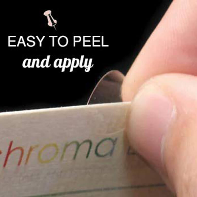 Crystal Clear Transparent Stickers, Round, 1.5-Inch, Self-Adhesive - 1000 Labels Per Roll