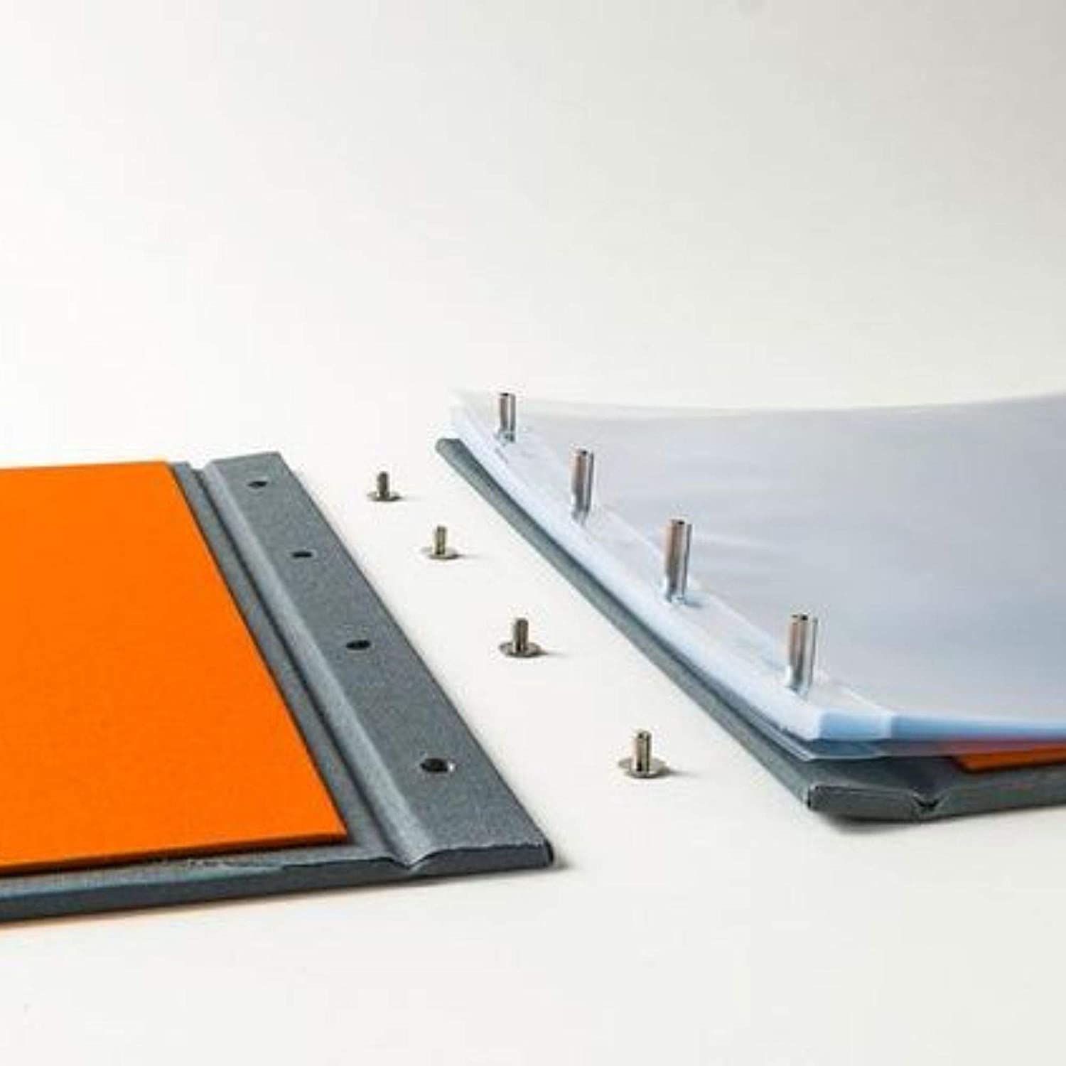 Silver Aluminum Screw Posts, 2", 100 pack