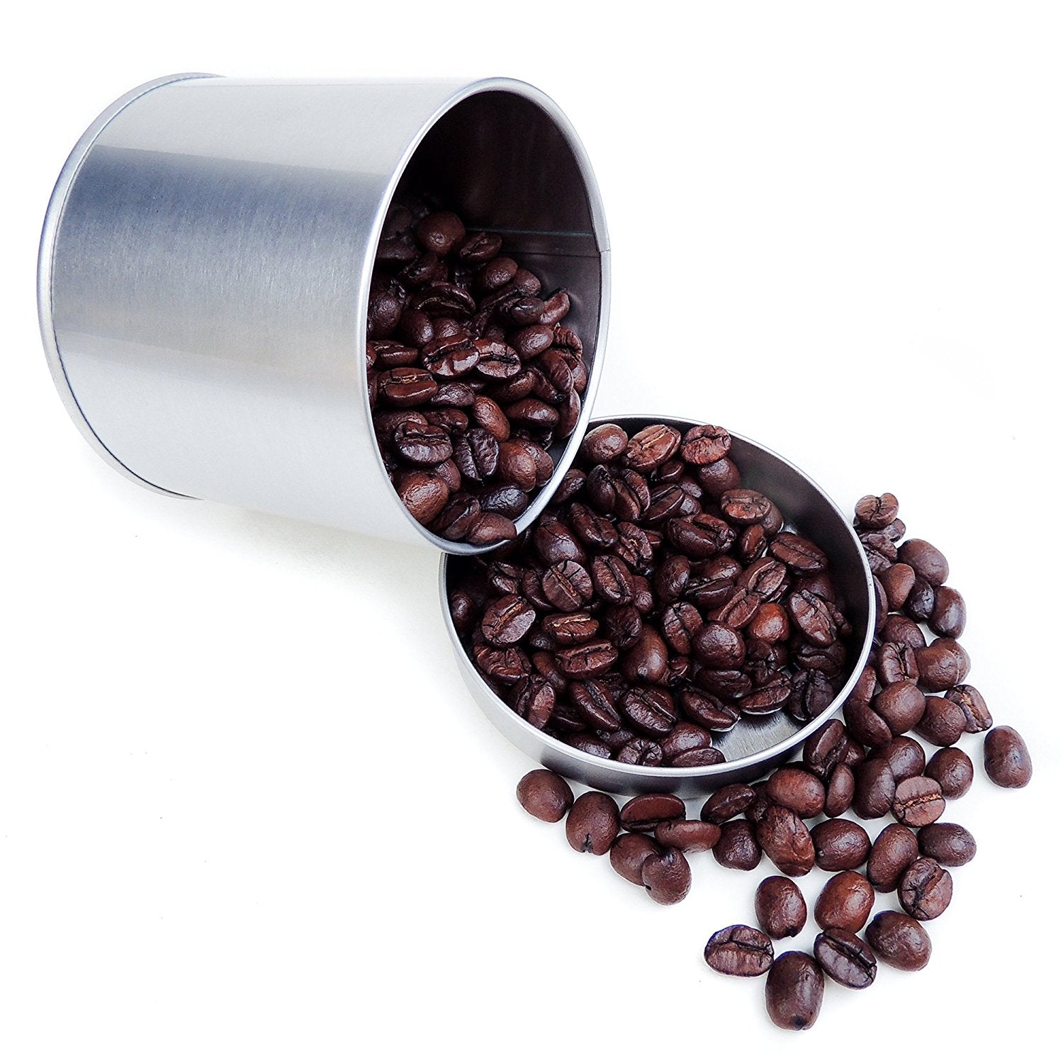 Tin Cans, 12 Pack – Large (8 oz) – 3” x 2.6” - RingBinderDepot.com